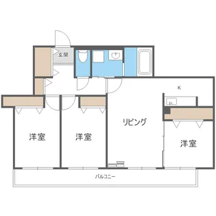 SILENT HILLS【4階】の間取り