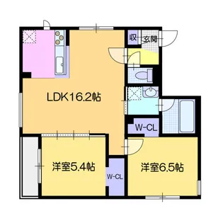 仮)エンノレジデンスS8【301号室】の間取り