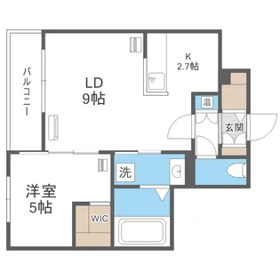 北海道札幌市豊平区月寒東一条15丁目【マンション】の間取り