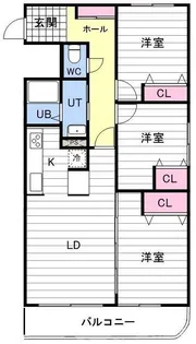 KAIDO YAMANOTE【1階】の間取り