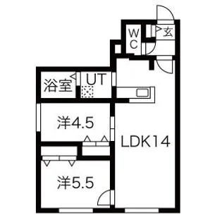 GRAND GRACE312【2階】の間取り