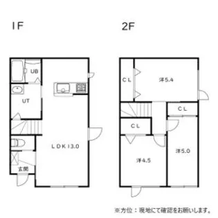 MAISON DE COCO(メゾン ド ココ)【0105号室】の間取り