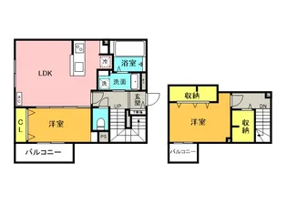 Leialii511【303号室】の間取り