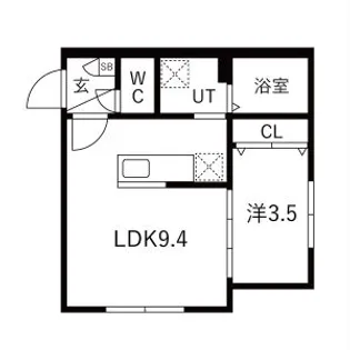 ONEーSOEN(ワンーソウエン)【1階】の間取り