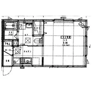 N43【102号室】の間取り