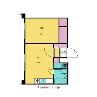 リラハイツ大通【401号室】の間取り