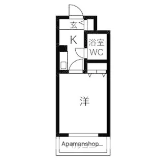 メゾン・ド・北円山【608号室】の間取り