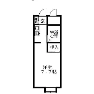 創成グランドハイツ【908号室】の間取り