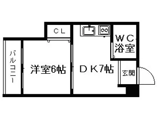 PARK AVENUE NAKAJIMA【502号室】の間取り