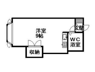 グレイシャス幌彩【0306号室】の間取り