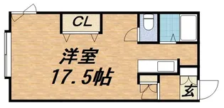 CASA PEARL PIERCE Ⅱ【2階】の間取り