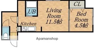 アルファスクエア裏参道(旧プレステージ円山)【3階】の間取り