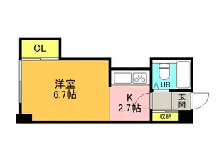 カーサ・マルヤマ(サッポロエイト)【3階】の間取り