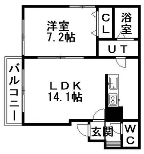 タイムズコート南8条弐番館【301号室】の間取り