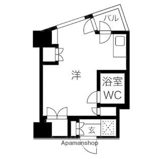 プライムパーク円山公園【4階】の間取り