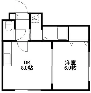 パークレジデンス鶴【2階】の間取り