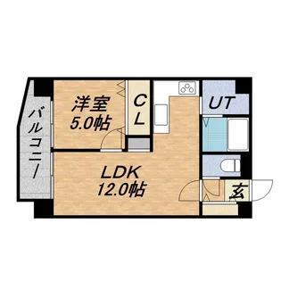 レーヴフロレゾン【0203号室】の間取り