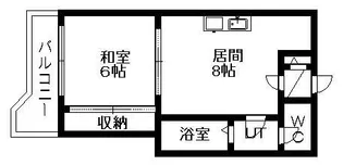 アクターフジ【301号室】の間取り