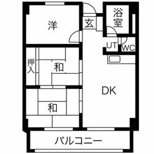 パークレジデンス【605号室】の間取り
