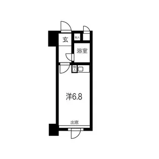 ダイアパレス大通第2【408号室】の間取り