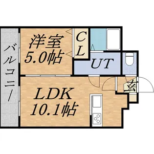 LATOUR【501号室】の間取り