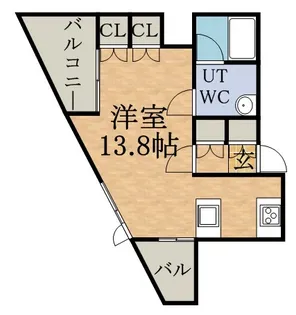 INFINITY22【7階】の間取り