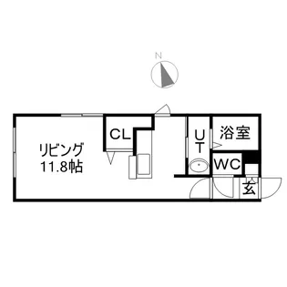 アーク琴似2・5【5階】の間取り