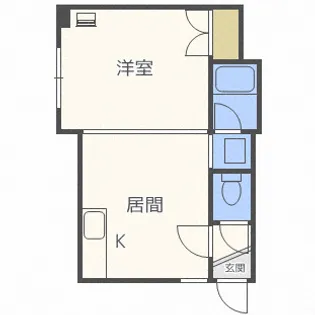 スカイパーク円山【402号室】の間取り