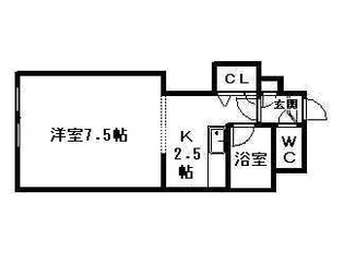 ジュオ山鼻【00103号室】の間取り