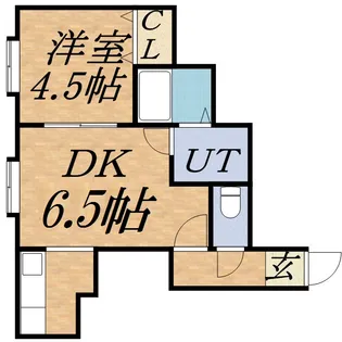 TEN CITY【207号室】の間取り