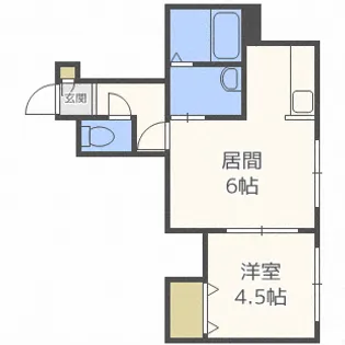 シャイニングスター【2階】の間取り