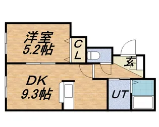 KーMS【7階】の間取り