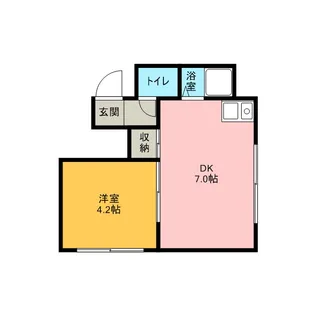 グリーングラス宮の森【301号室】の間取り