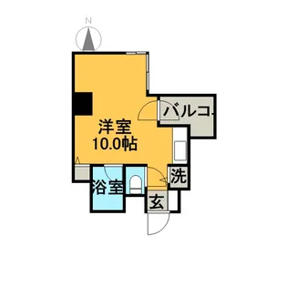 ライオンズシティ大通公園【305号室】の間取り