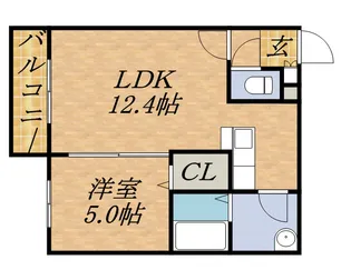 ANGEーOR(アンジュ・オール)【3階】の間取り