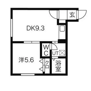 アポロン【4階】の間取り