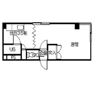 イーハトーブ啓明【401号室】の間取り