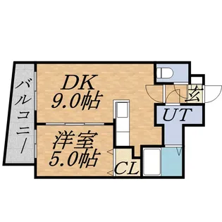 セントポーリアグランデュール【0202号室】の間取り