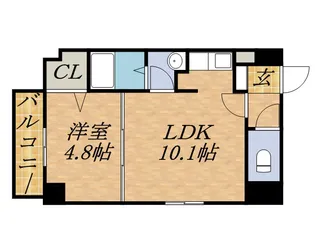 HILLS SAPPORO【9階】の間取り