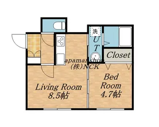 ル・アーヴル【3階】の間取り