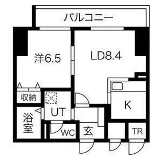 ヘルム21【6階】の間取り