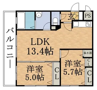 LAYLA【1階】の間取り
