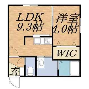 POSITANOW18【3階】の間取り