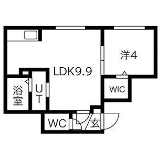 PositanoW18【3階】の間取り