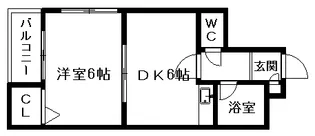ウインダムヒル医大前【4階】の間取り