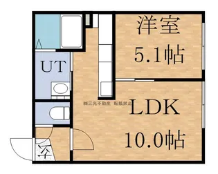 ALEGRIA南7条(アレグリア南7条)【4階】の間取り