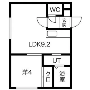 ソレイユ522【3階】の間取り