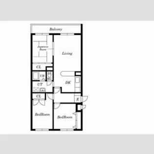 レスポワール発寒【105号室号室】の間取り