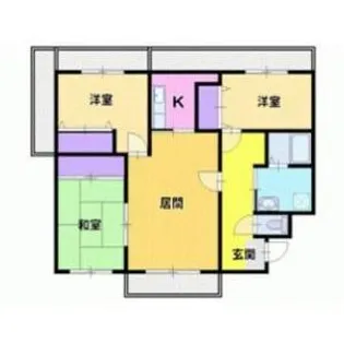 アンクレール宮の森【4階】の間取り