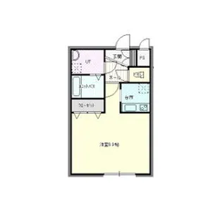 アビタ円山【2階】の間取り